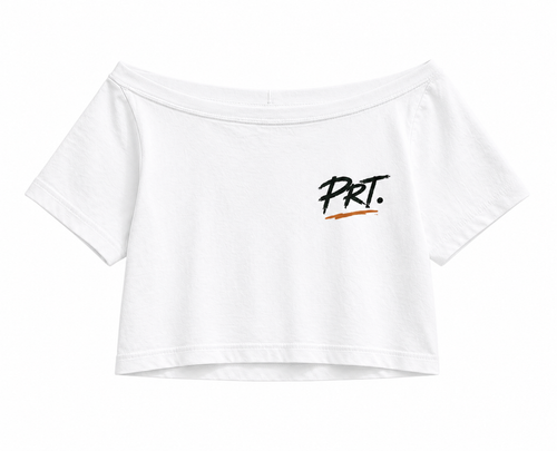 Hanging Parrot Crop Tee – Ivory